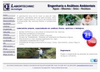 Site do Labortechnic Tecnologia