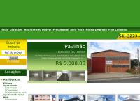 Site do Corretora de Imóveis Caxias Ltda