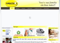 Site do Curativos Serviços de Saúde Domiciliar