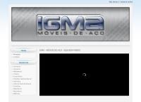 Site do Igma Móveis De Aço - Santo Cristo