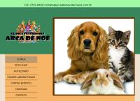 Site do Clínica Veterinária Arca De Noé