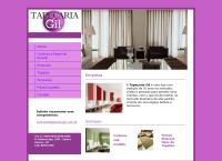 Site do Tapeçaria Gil