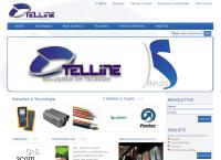 Site do Telline Serviços de Telefonia Ltda - Glória