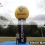 Totem ball inflavel promocional