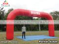 porticos inflaveis promocionais