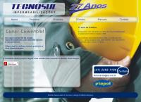 Site do Tecnosul Impermeabilizações Ltda