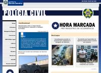 Site do Deam - Delegacia Especializada de Atendimento a Mulher - Rio Centro