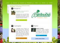 Site do Acalantus Paisagismo