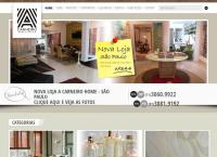 Site do A Carneiro Home Revestimento Especiais Comércio Ltda