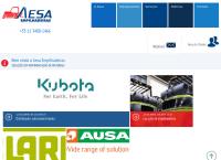Site do Aesa Empilhadeiras