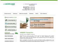 Site do Agrijar Transportes Ltda - Jardim América