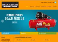 Site do Air-Paraná Compressores Ltda