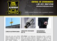 Site do Alarmam Indústria E Comércio Alarmes Eletrônicos - Capão Da Imbuia