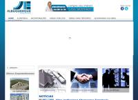 Site do Albuquerque Engenharia Ltda
