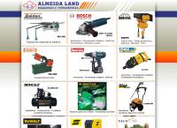 Site do Almeida Land Máquinas E Ferramentas - Canindé