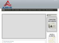 Site do Alumetal Alumínio e Metálicos Ltda