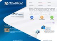 Site do Analógica Instrumentação E Controle Ltda - Nova Suissa