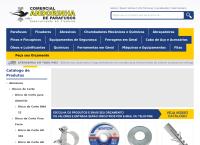 Site do Andorinha Parafusos e Ferragens