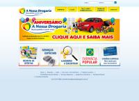 Site do A Nossa Drogaria de Caxias Ltda