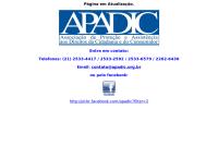 Site do Apadic Defesa Do Consumidor