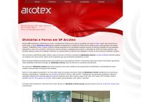 Site do Arcotex Divisórias e Forros