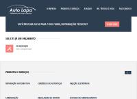 Site do Auto Lapa Serviços Automotivos