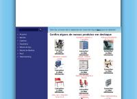 Site do Baleia Móveis Para Escritório e Informática