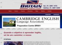Site do Britain English School Ltda