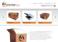Site do Master Pack Caixas de Papelão