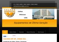 Site do Calhas Hidrocon Ltda - Jardim Paulista