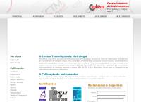 Site do Ctm Centro Tecnológico De Metrologia - Vila Penteado
