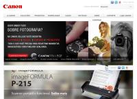 Site do Canon Do Brasil Industria e Comercio