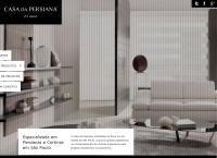 Site do Casa das Persianas