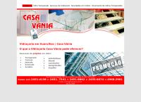 Site do Casa Vânia Comércio de Vidros