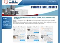 Site do Cbl Eletrodos e Soldas