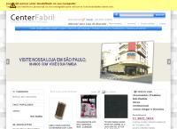 Site do Center Fabril Têxtil Ltda