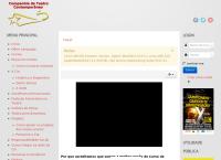 Site do Sede Da Cia de Teatro Contemporâneo