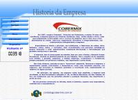 Site do Cobermix Soluções Em Coberturas