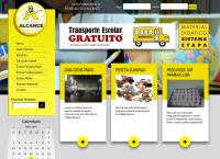 Site do Colégio Alcance