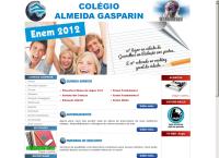 Site do Almeida Gasparin Colégio