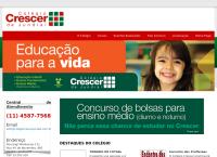 Site do Escola Colégio Crescer De Jundiaí