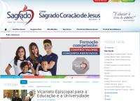 Site do Colégio Sagrado Coração de Jesus