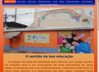 Site do Colégio Visconde