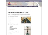 Site do Concresolo Engenharia Ltda - São Francisco