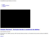 Site do Contatur Servicos Contabeis Ltda