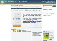Site do Círculo Psicanalítico Do Rio De Janeiro - Humaitá