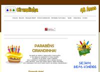 Site do Cirandinha Creche Escola