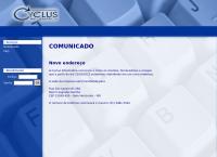 Site do Cyclus Informática Ltda - Sagrada Família
