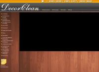 Site do Decorclean Comercio e Serviços Ltda