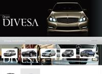 Site do Divesa Distribuidora Curitibana de Veículos Ltda